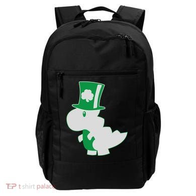 Irish T-Rex Dinosaur Clover Cute St. Patrick's Day Backpack