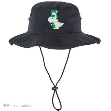 Irish T-Rex Dinosaur Clover Cute St. Patrick's Day Bucket Hat