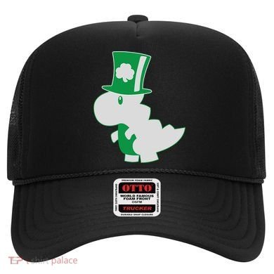 Irish T-Rex Dinosaur Clover Cute St. Patrick's Day Hat
