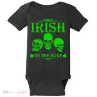 Irish To The Bone Baby Bodysuit thumb 0