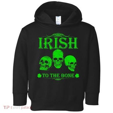 Irish To The Bone Toddler Hoodie