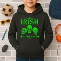 Irish To The Bone Kids Hoodie thumb 2