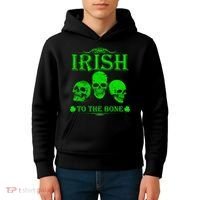 Irish To The Bone Kids Hoodie thumb 4