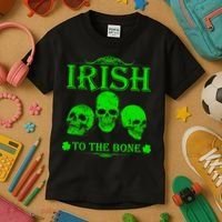 Irish To The Bone Kids T-Shirt thumb 3