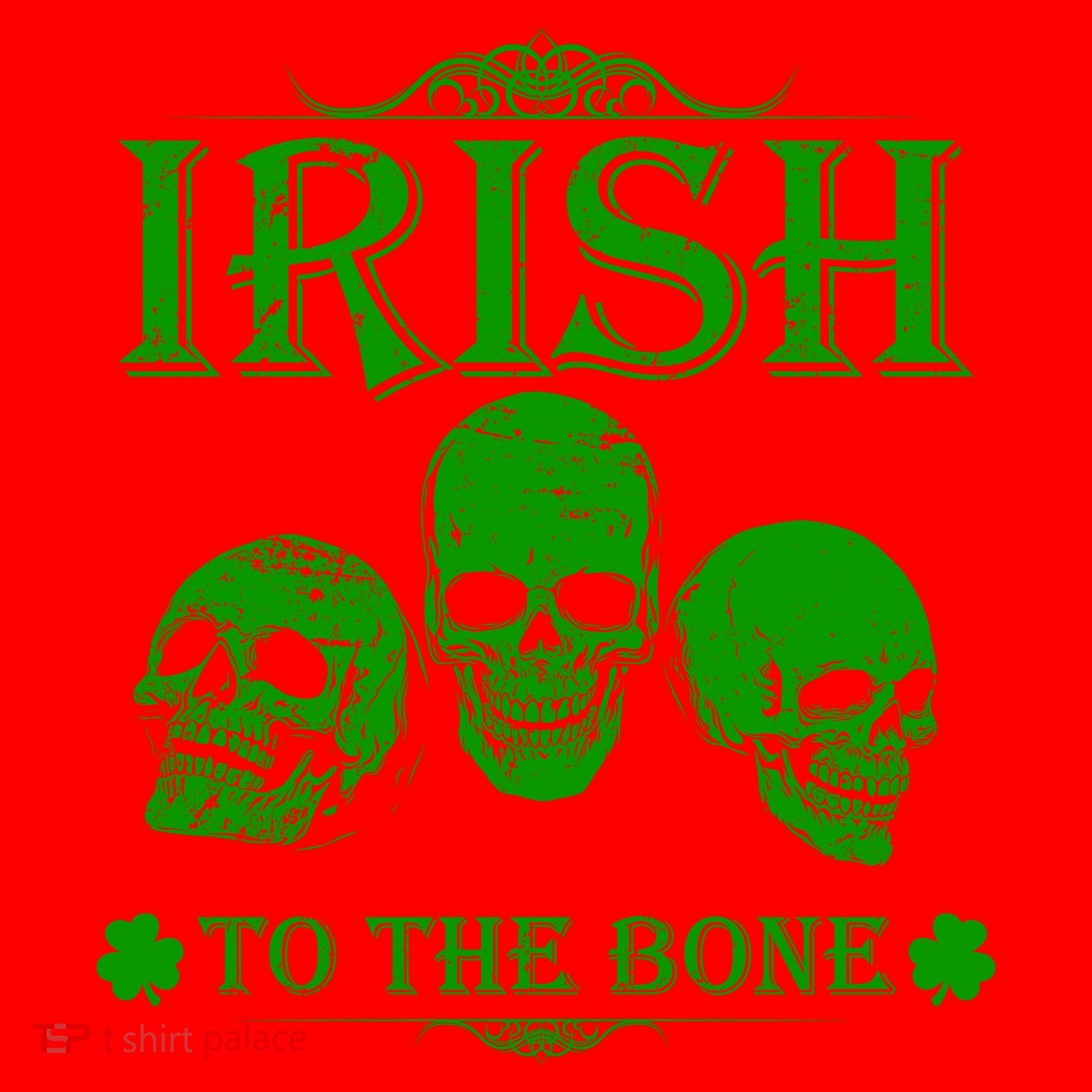 Irish To The Bone Santa Hat