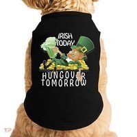 Irish Today Hungover Tomorrow Doggie Tank thumb 0