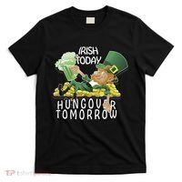 Irish Today Hungover Tomorrow T-Shirt thumb 0