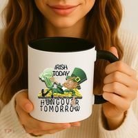 Irish Today Hungover Tomorrow Coffee Mug thumb 3