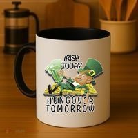 Irish Today Hungover Tomorrow Coffee Mug thumb 4