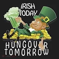 Irish Today Hungover Tomorrow Tumbler thumb 3