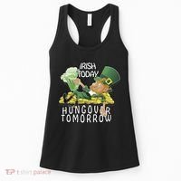 Irish Today Hungover Tomorrow Women's Tank Top thumb 0