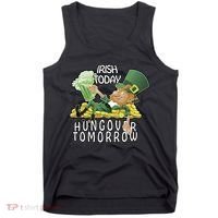 Irish Today Hungover Tomorrow Tank Top thumb 0