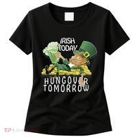 Irish Today Hungover Tomorrow Women's T-Shirt thumb 0