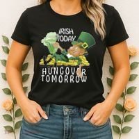 Irish Today Hungover Tomorrow Women's T-Shirt thumb 2