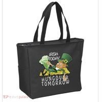 Irish Today Hungover Tomorrow Tote Bag thumb 2