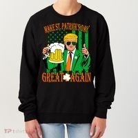 Irish Trump - Make St. Patrick's Day Great Again Women's Sweatshirt thumb 0