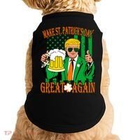 Irish Trump - Make St. Patrick's Day Great Again Doggie Tank thumb 0