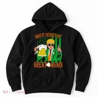 Irish Trump - Make St. Patrick's Day Great Again Hoodie thumb 0