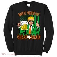 Irish Trump - Make St. Patrick's Day Great Again Sweatshirt thumb 0