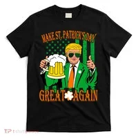 Irish Trump - Make St. Patrick's Day Great Again T-Shirt thumb 0