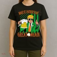Irish Trump - Make St. Patrick's Day Great Again T-Shirt thumb 4
