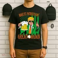 Irish Trump - Make St. Patrick's Day Great Again T-Shirt thumb 6