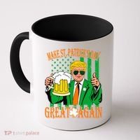 Irish Trump - Make St. Patrick's Day Great Again Coffee Mug thumb 0