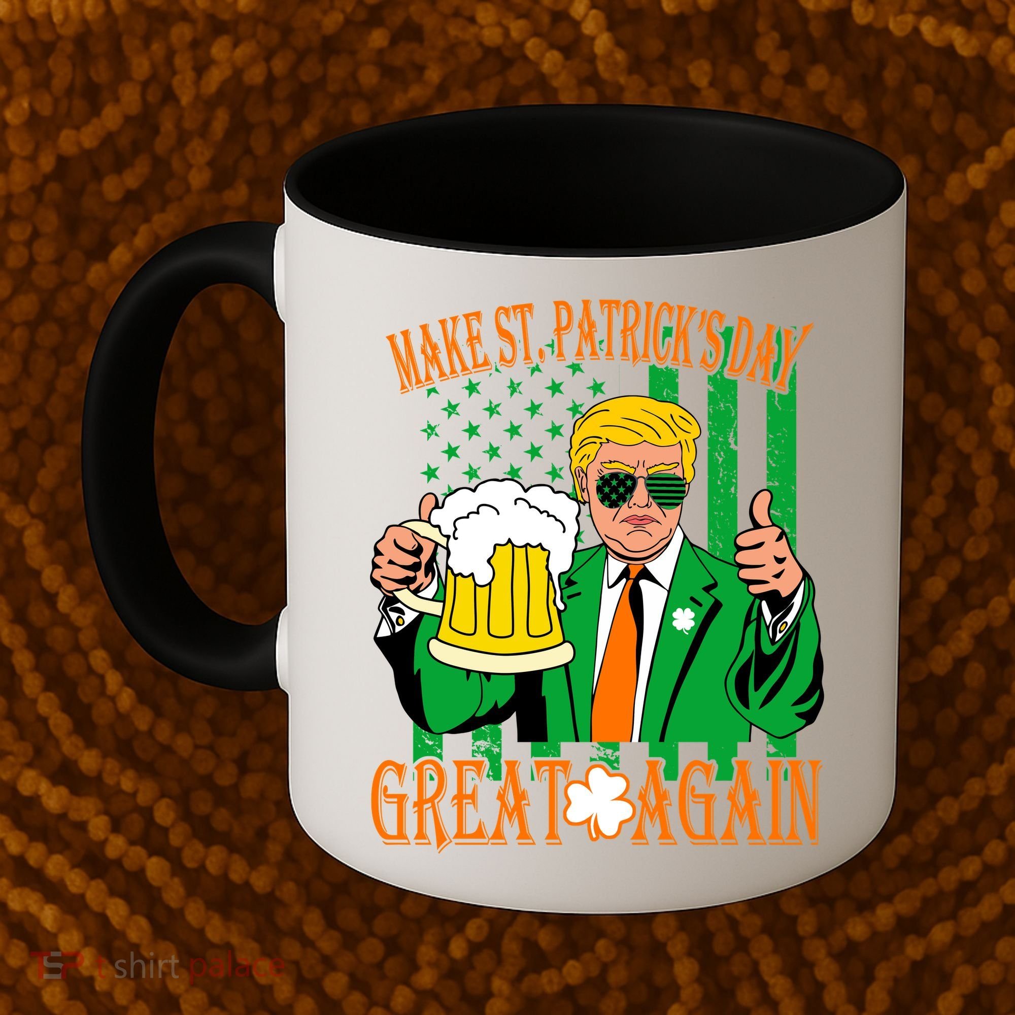 Irish Trump - Make St. Patrick's Day Great Again Coffee Mug