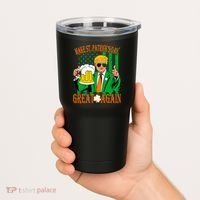 Irish Trump - Make St. Patrick's Day Great Again Tumbler thumb 2
