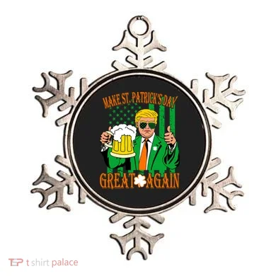 Irish Trump - Make St. Patrick's Day Great Again Ornament