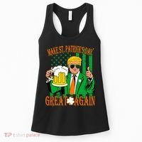 Irish Trump - Make St. Patrick's Day Great Again Women's Tank Top thumb 0