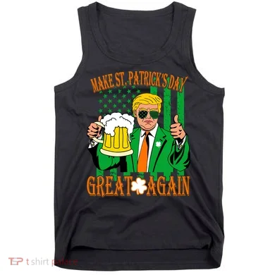 Irish Trump - Make St. Patrick's Day Great Again Tank Top