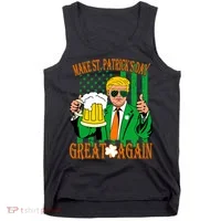 Irish Trump - Make St. Patrick's Day Great Again Tank Top thumb 0