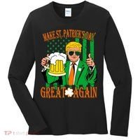 Irish Trump - Make St. Patrick's Day Great Again Women's Long Sleeve Shirt thumb 0