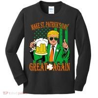 Irish Trump - Make St. Patrick's Day Great Again Kids Long Sleeve Shirt thumb 0