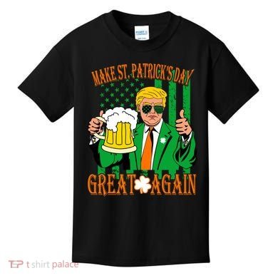 Irish Trump - Make St. Patrick's Day Great Again Kids T-Shirt