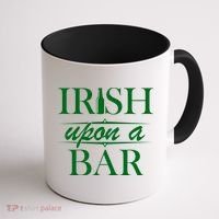 Irish Upon A Bar St Patricks Day Coffee Mug thumb 1