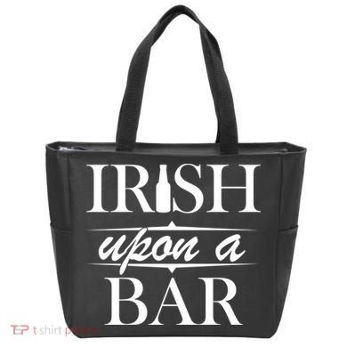 Irish Upon A Bar St Patricks Day Tote Bag