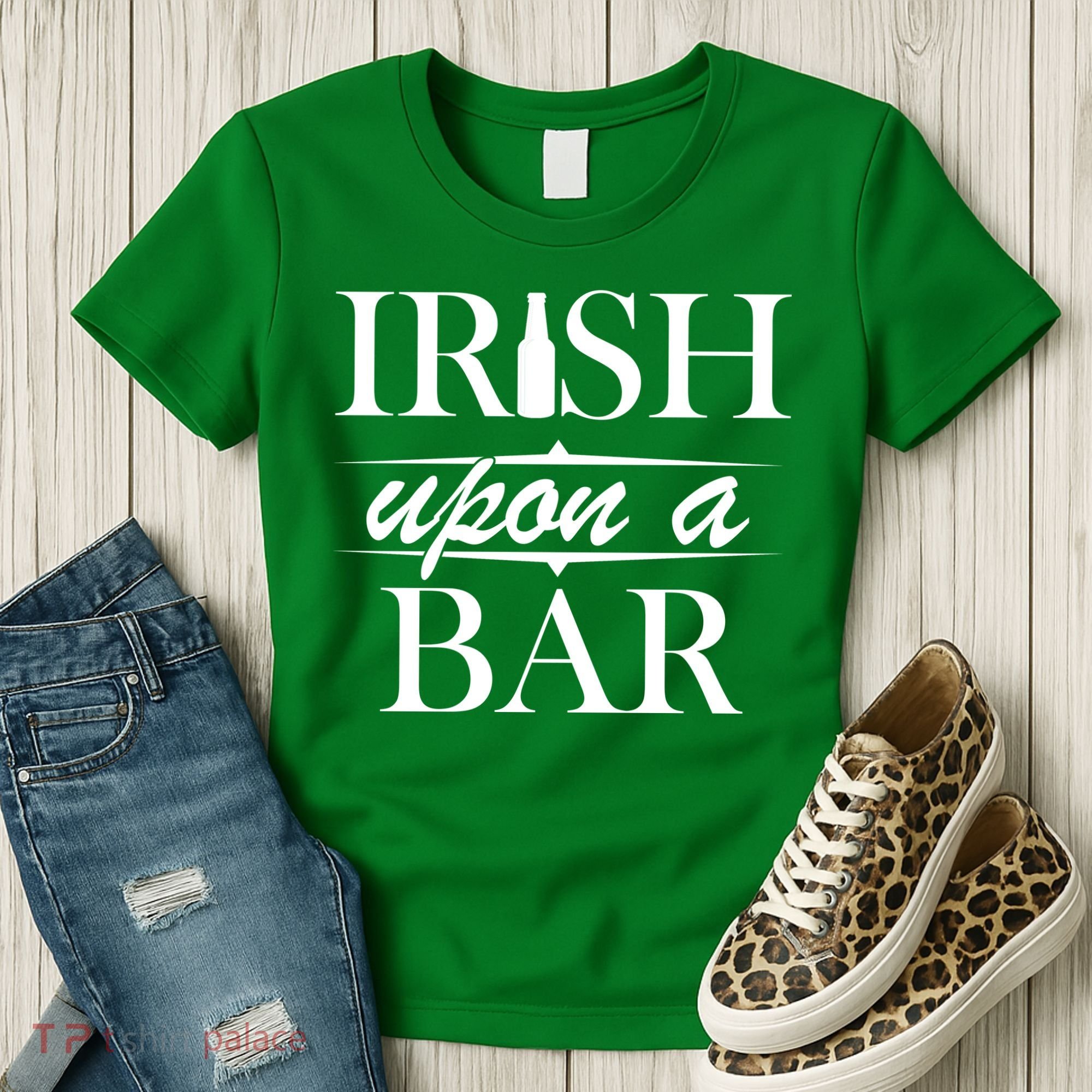 Irish Upon A Bar St Patricks Day Women's T-Shirt
