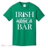 Irish Upon A Bar St Patricks Day Kids T-Shirt thumb 0