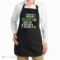 Irish Whisky Makes Me Frisky Apron thumb 2