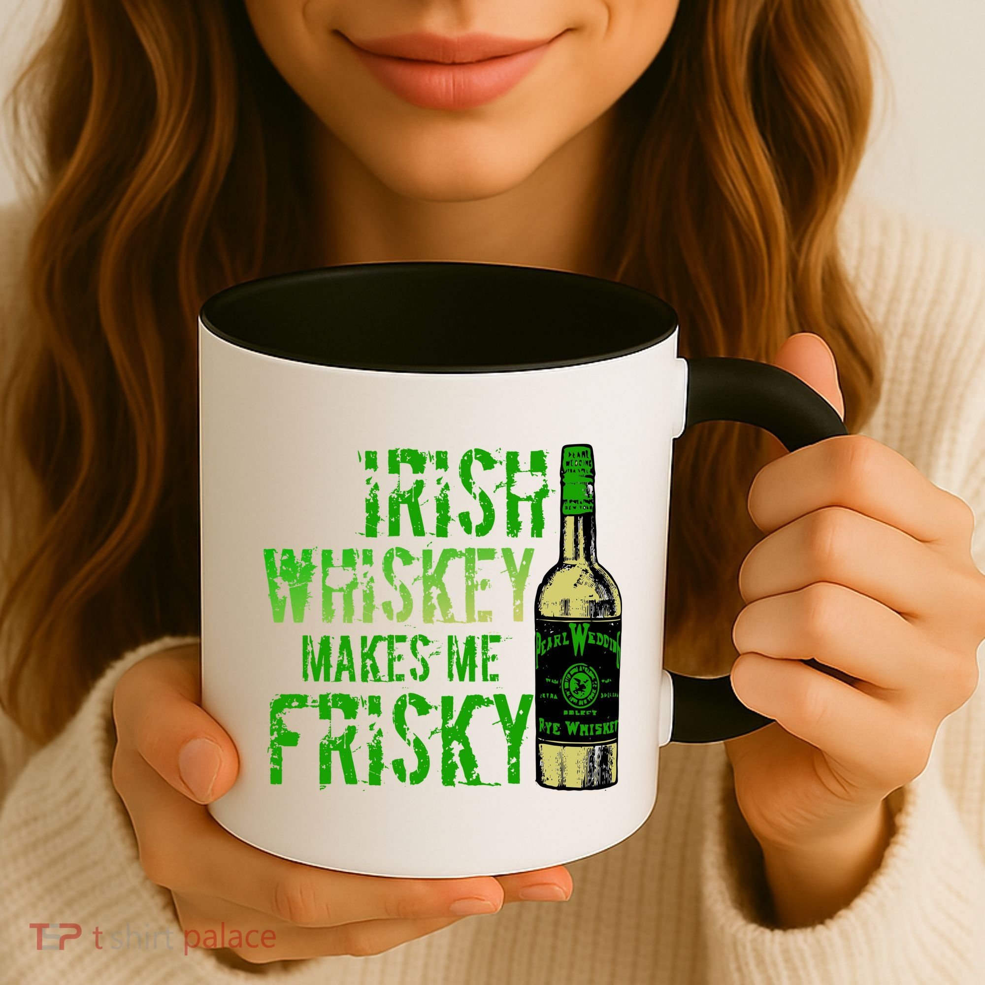 Irish Whisky Makes Me Frisky Coffee Mug