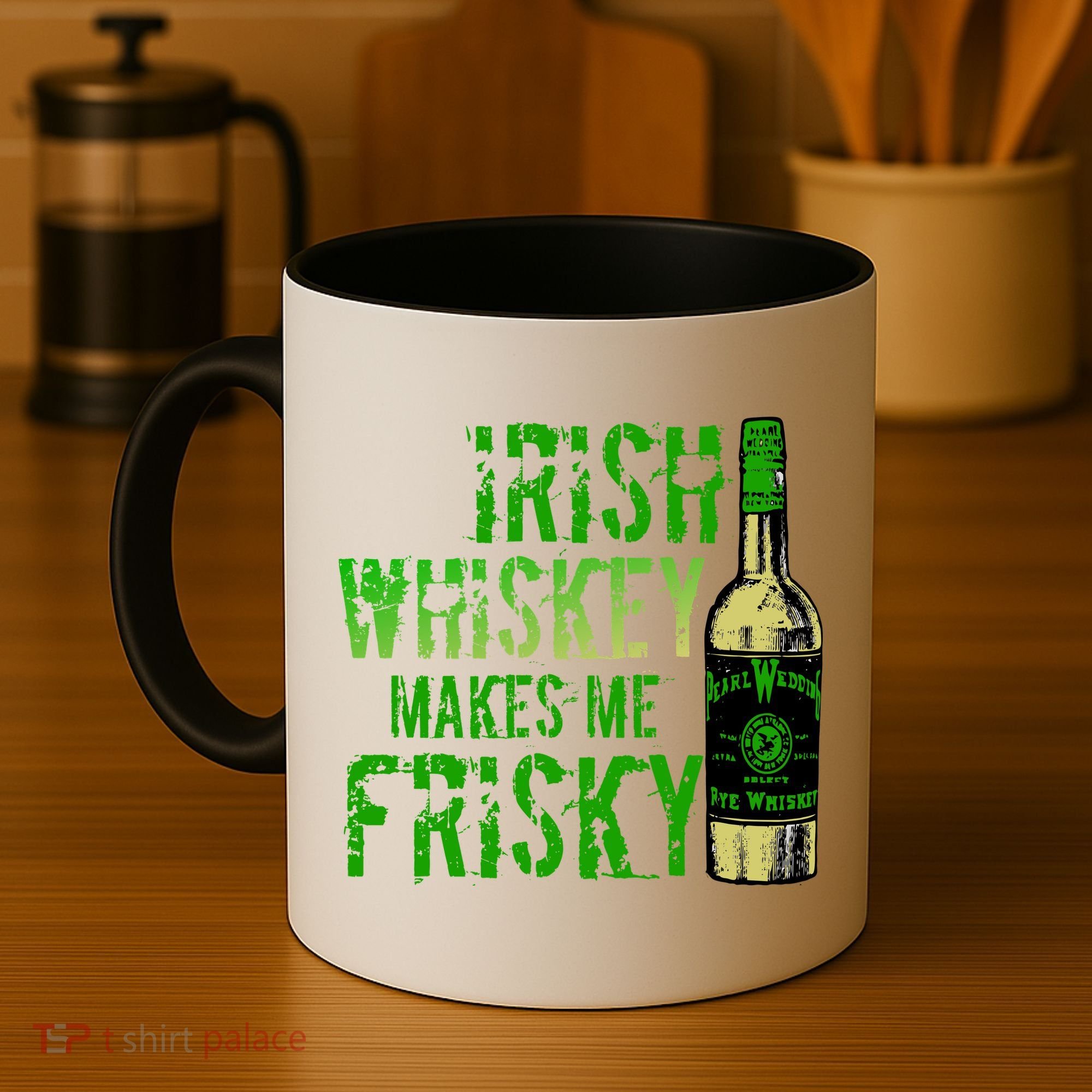 Irish Whisky Makes Me Frisky Coffee Mug
