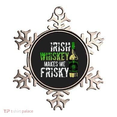 Irish Whisky Makes Me Frisky Ornament