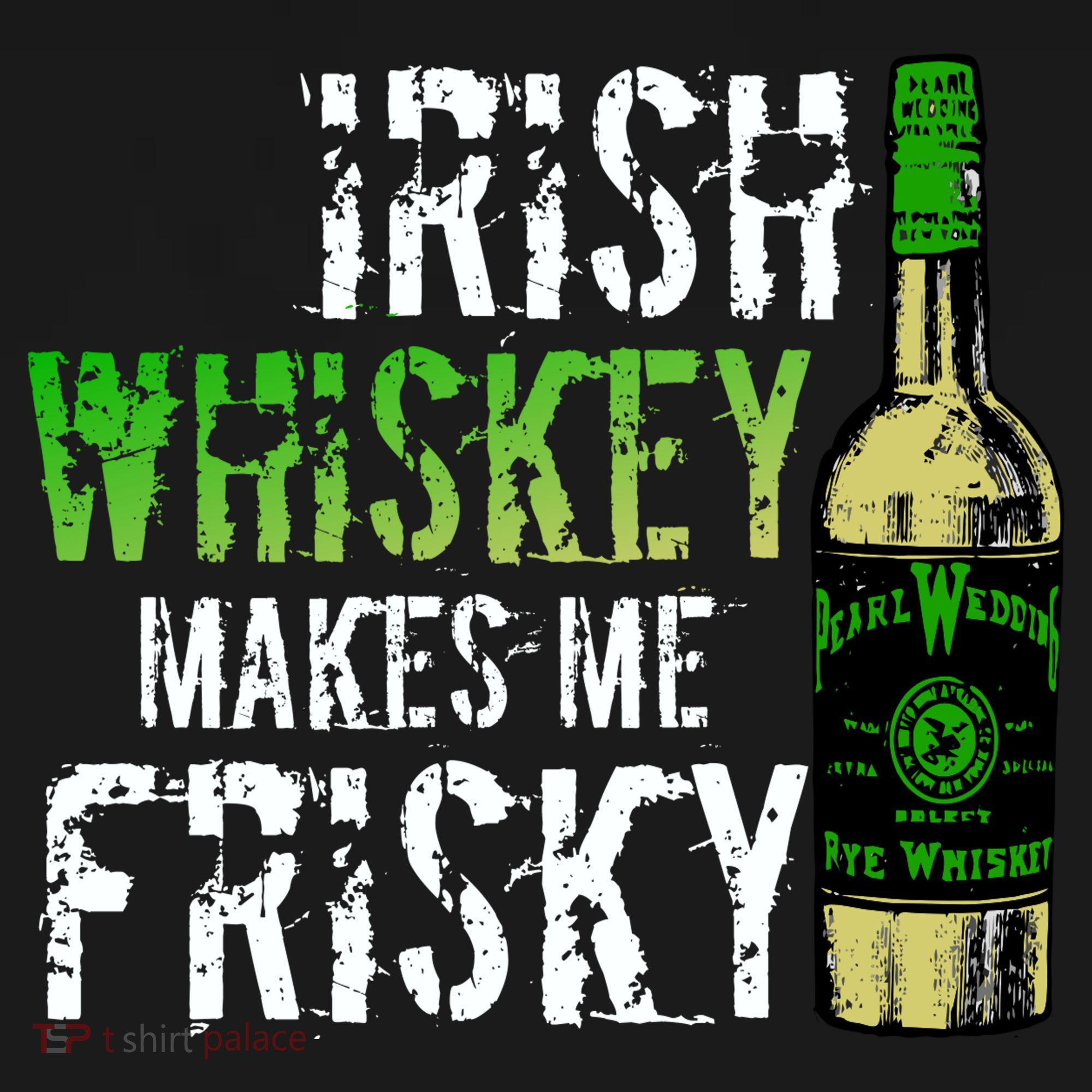 Irish Whisky Makes Me Frisky Ornament