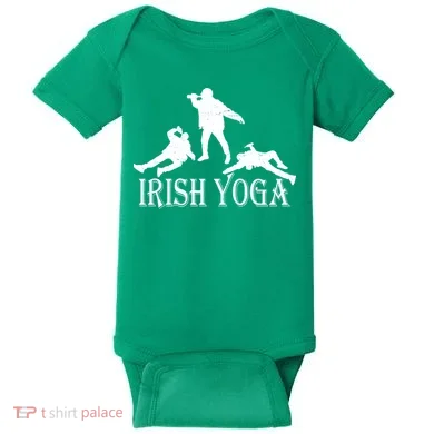 Irish Yoga Baby Bodysuit