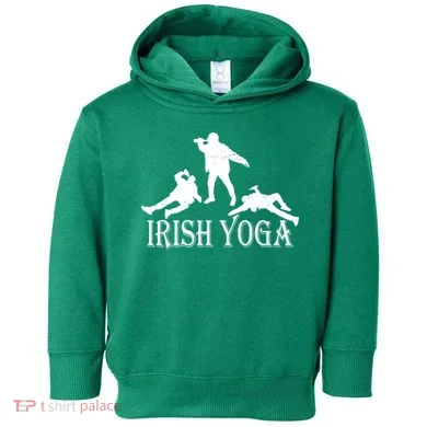Irish Yoga Toddler Hoodie
