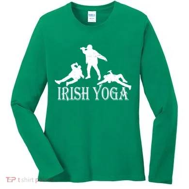 Irish Yoga Women's Long Sleeve Shirt
