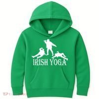 Irish Yoga Kids Hoodie thumb 0