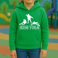 Irish Yoga Kids Hoodie thumb 3